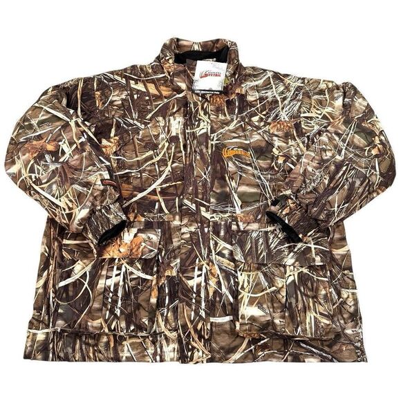 Team Whitetail Other - Realtree Camo Mens Hunting Jacket Insulated Waterfowl Parka 3XL Missing Hood